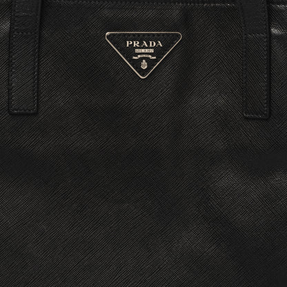 Prada Saffiano Lux Cuir Tote Black 7 of 11