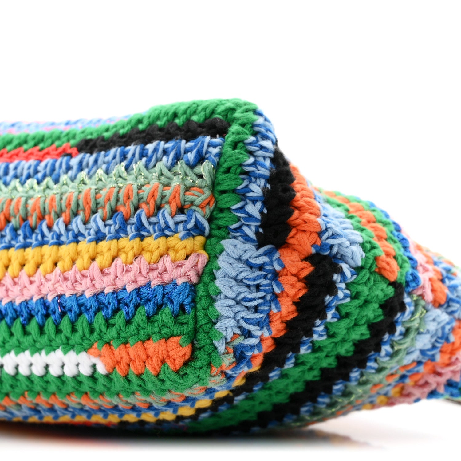 Miu Miu Fabric Crochet Pouch Multicolor 10 of 11