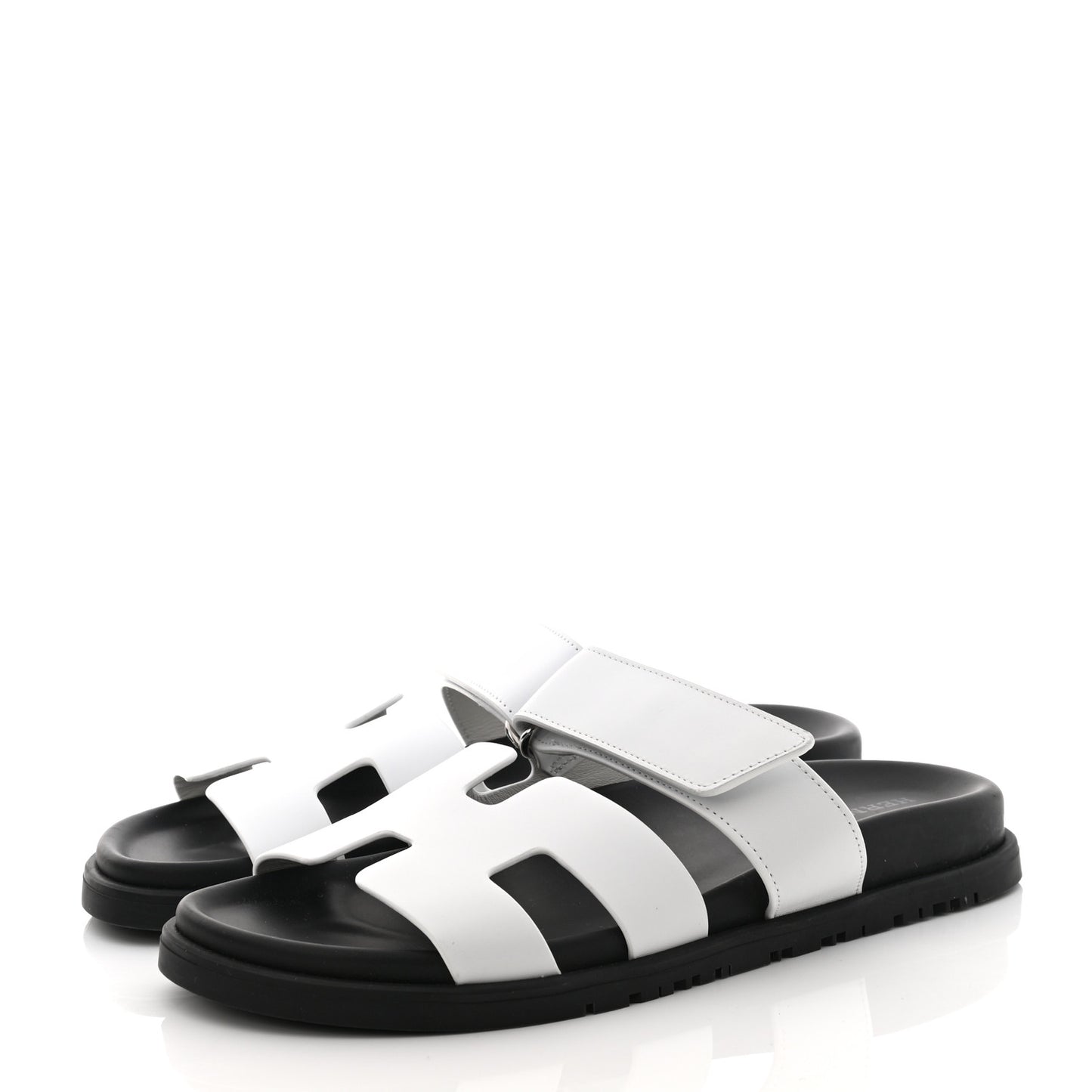 Calfskin Womens Chypre Sandals 36 White