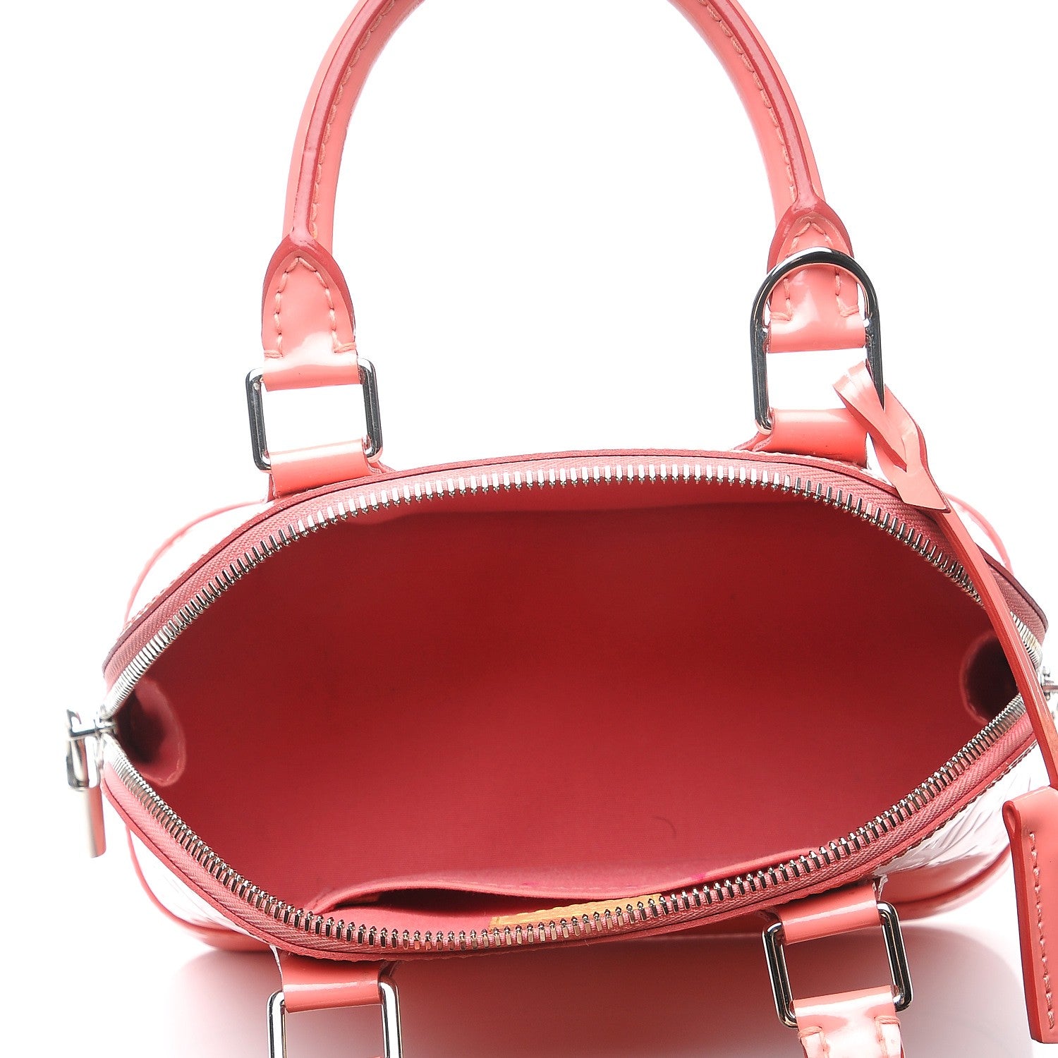 Louis Vuitton Vernis Alma BB Poppy 5 of 12