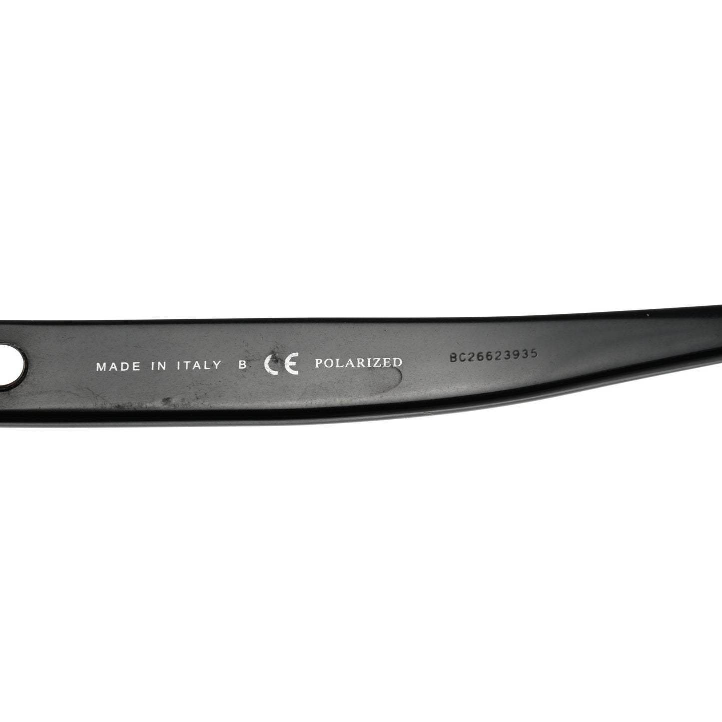Acetate Polarized Square Sunglasses 5417-A Black