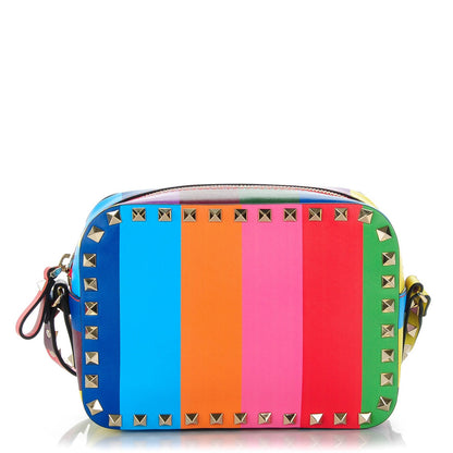 Valentino Garavani Vitello 1973 Rockstud Camera Crossbody Bag Multicolor 1 of 7