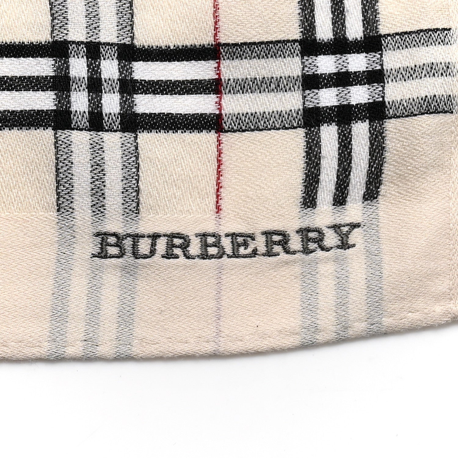 Burberry Silk House Check Square Scarf Beige 2 of 3