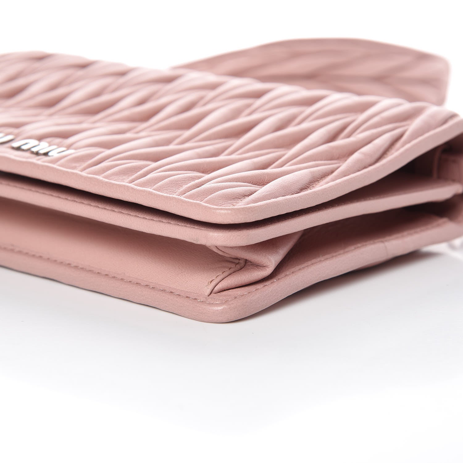 Miu Miu Nappa Matelasse Crossbody Orchidea 11 of 11