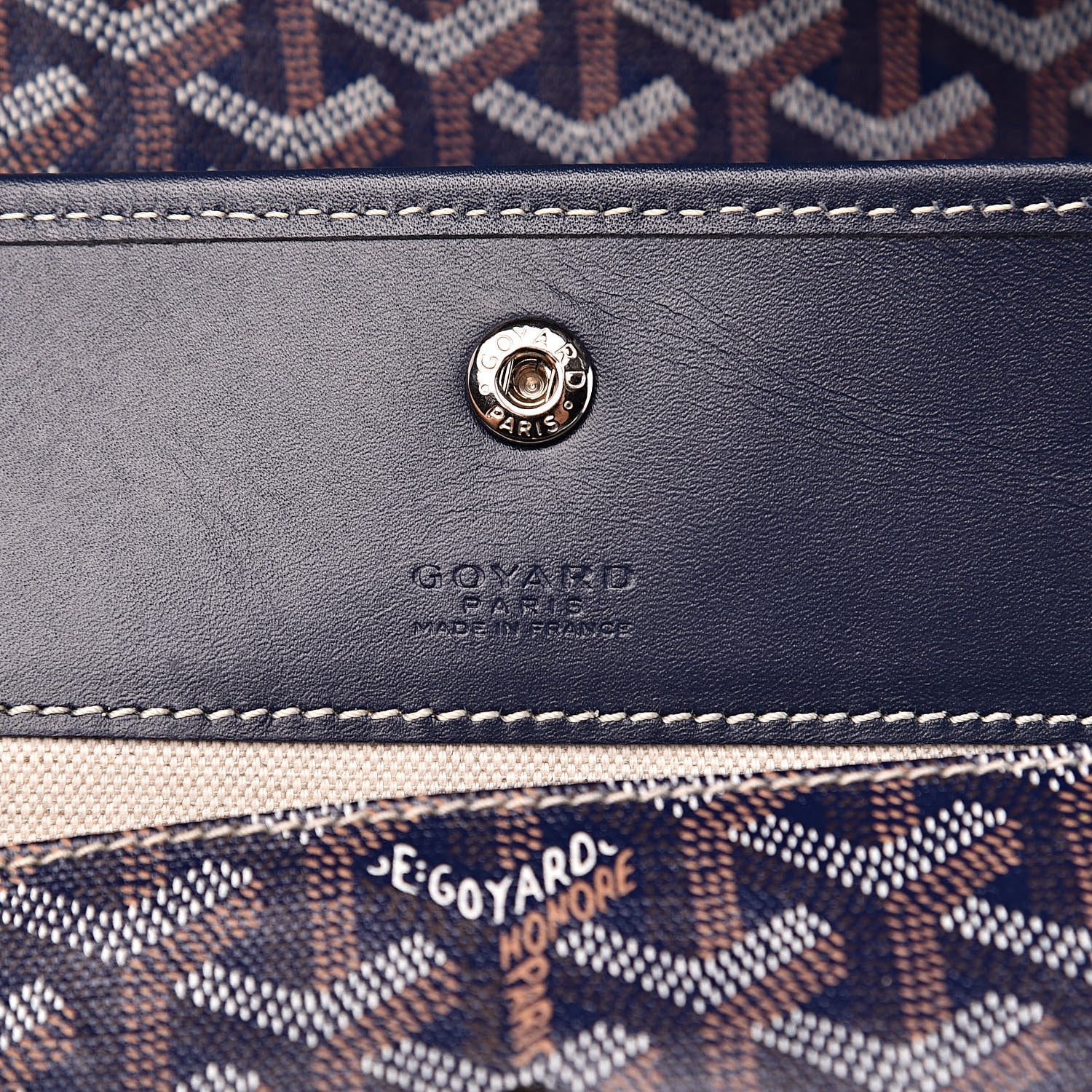 Goyard Goyardine Saint Louis PM Navy 8 of 13