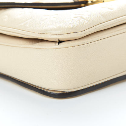 Louis Vuitton Empreinte Pochette Metis Creme 9 of 15