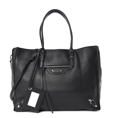 Balenciaga Veau Papier B4 Zip Around Tote Black 1 of 9
