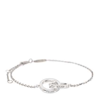 Tiffany Sterling Silver 1837 Interlocking Bracelet 1 of 3