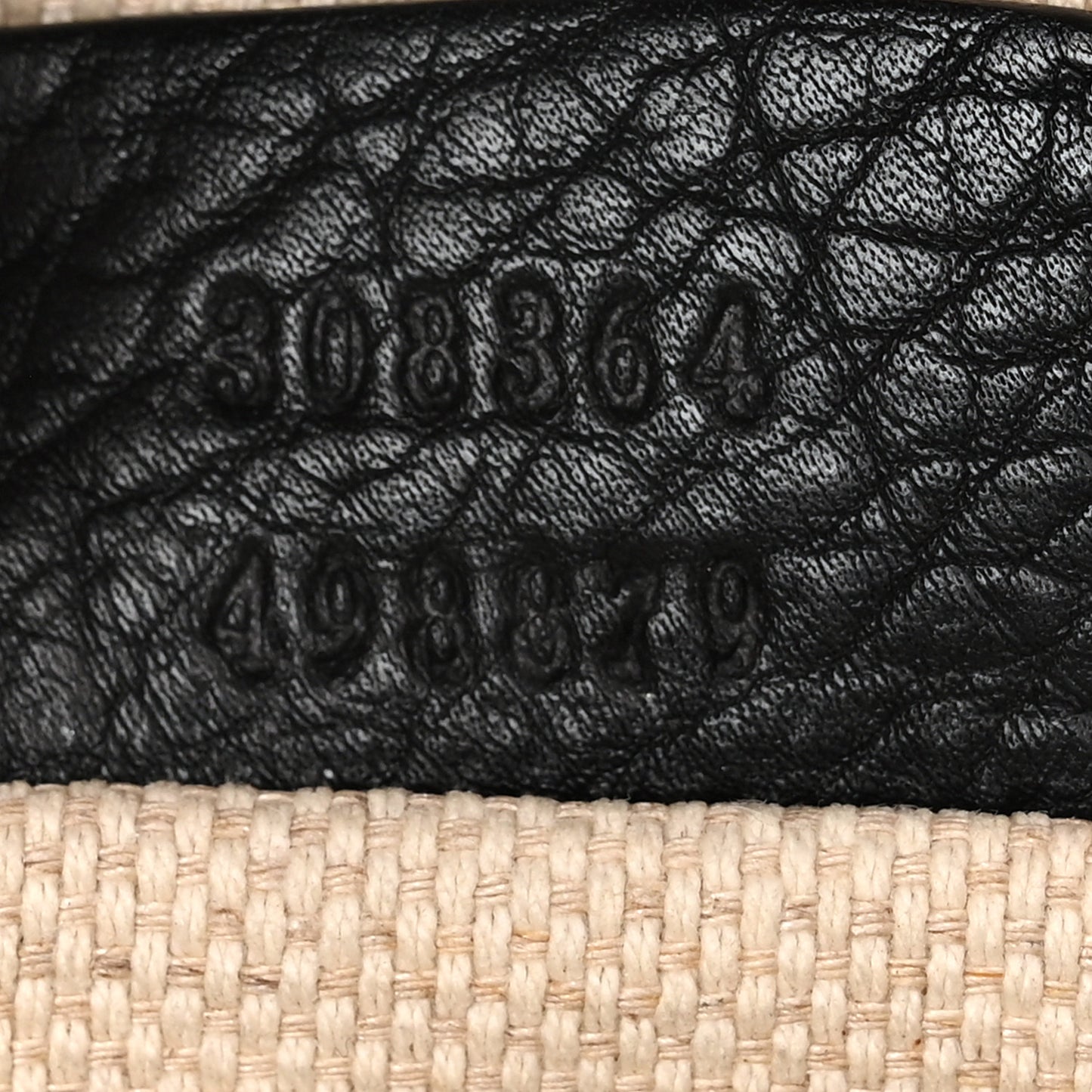 Pebbled Calfskin Small Soho Disco Bag Black
