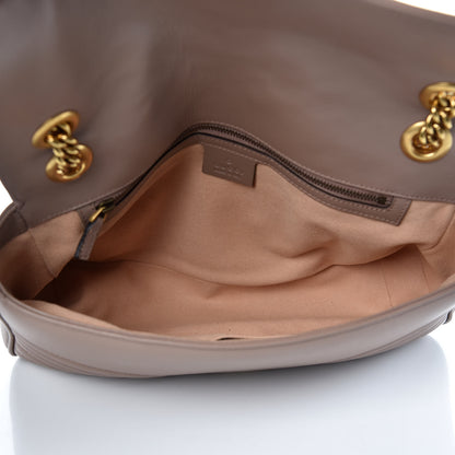 Gucci Calfskin Matelasse Medium GG Marmont Shoulder Bag Porcelain Rose 5 of 11