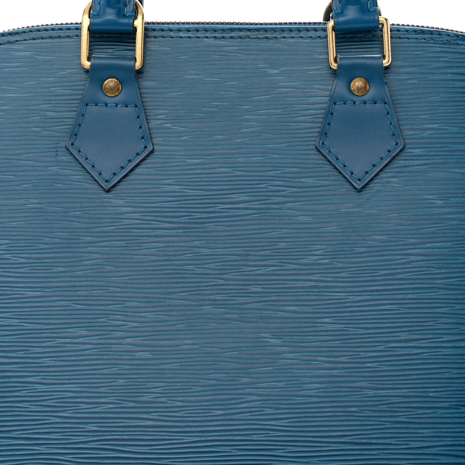 Louis Vuitton Epi Alma PM Cyan 9 of 11