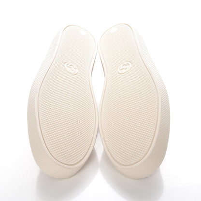 Gucci GG Supreme Monogram Bengal Womens Dublin Slip On Sneakers 38.5 Beige Pink 5 of 10