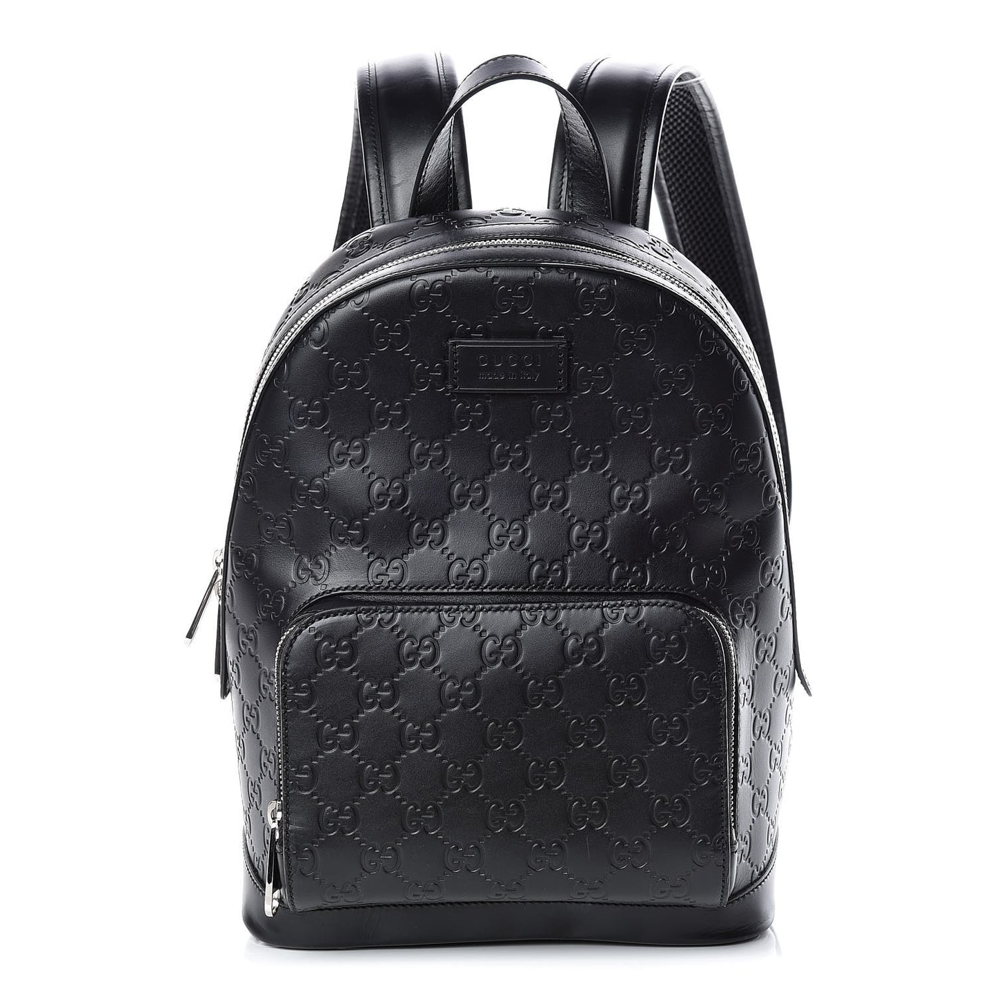 Guccissima Signature Small Day Backpack Black