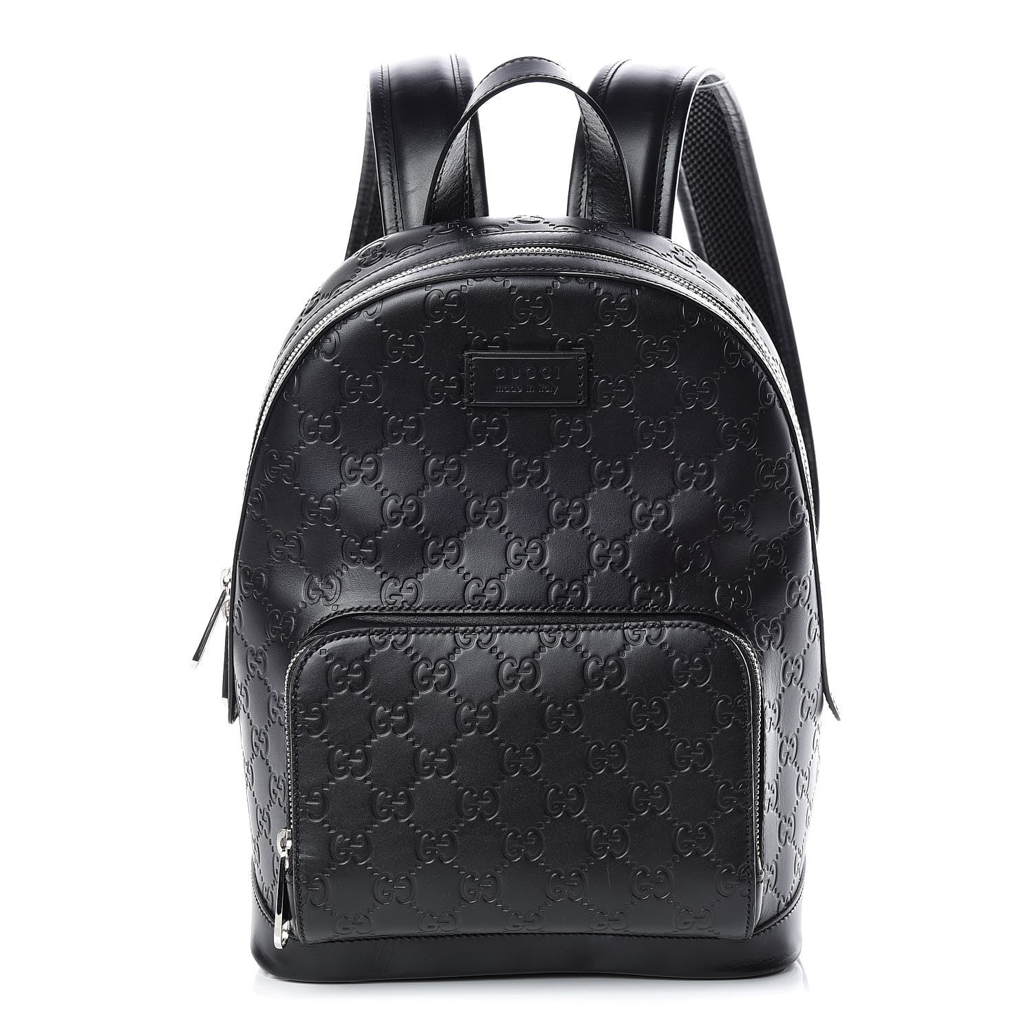 Gucci Guccissima Signature Small Day Backpack Black 1 of 10