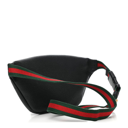 Gucci Grained Calfskin Small Logo Belt Bag Black 2 of 6