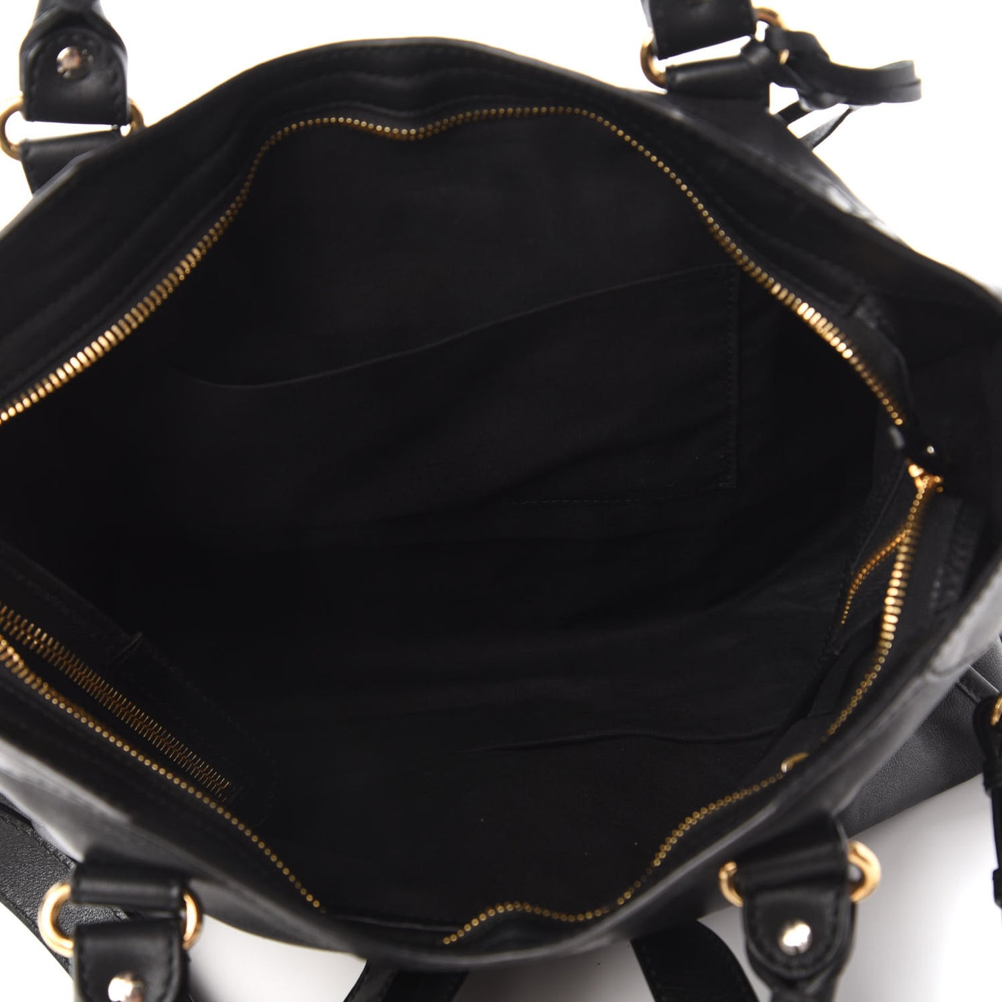 Veau Amp Plate Gold Hardware City Black