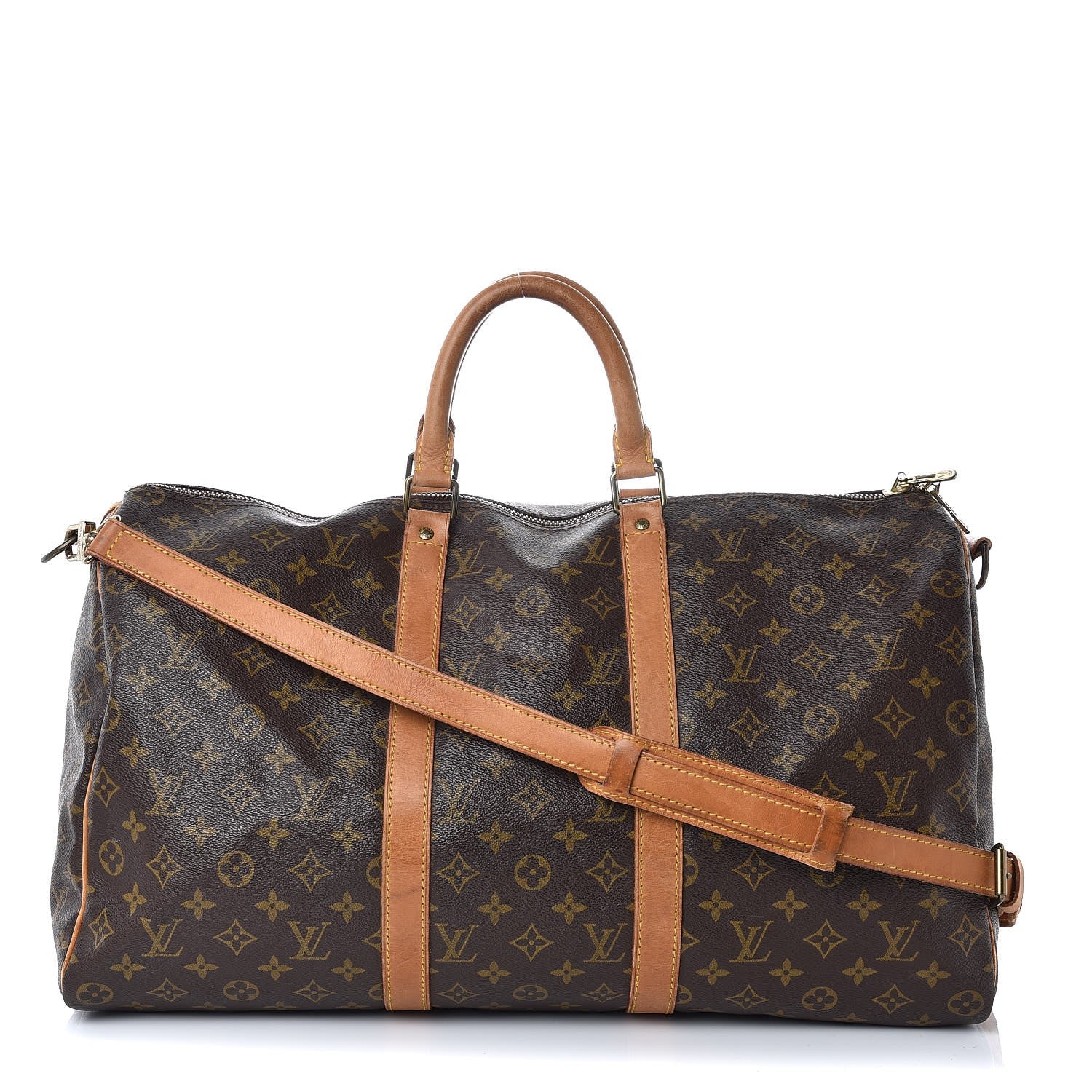 Louis Vuitton Monogram Keepall Bandouliere 50 1 of 12