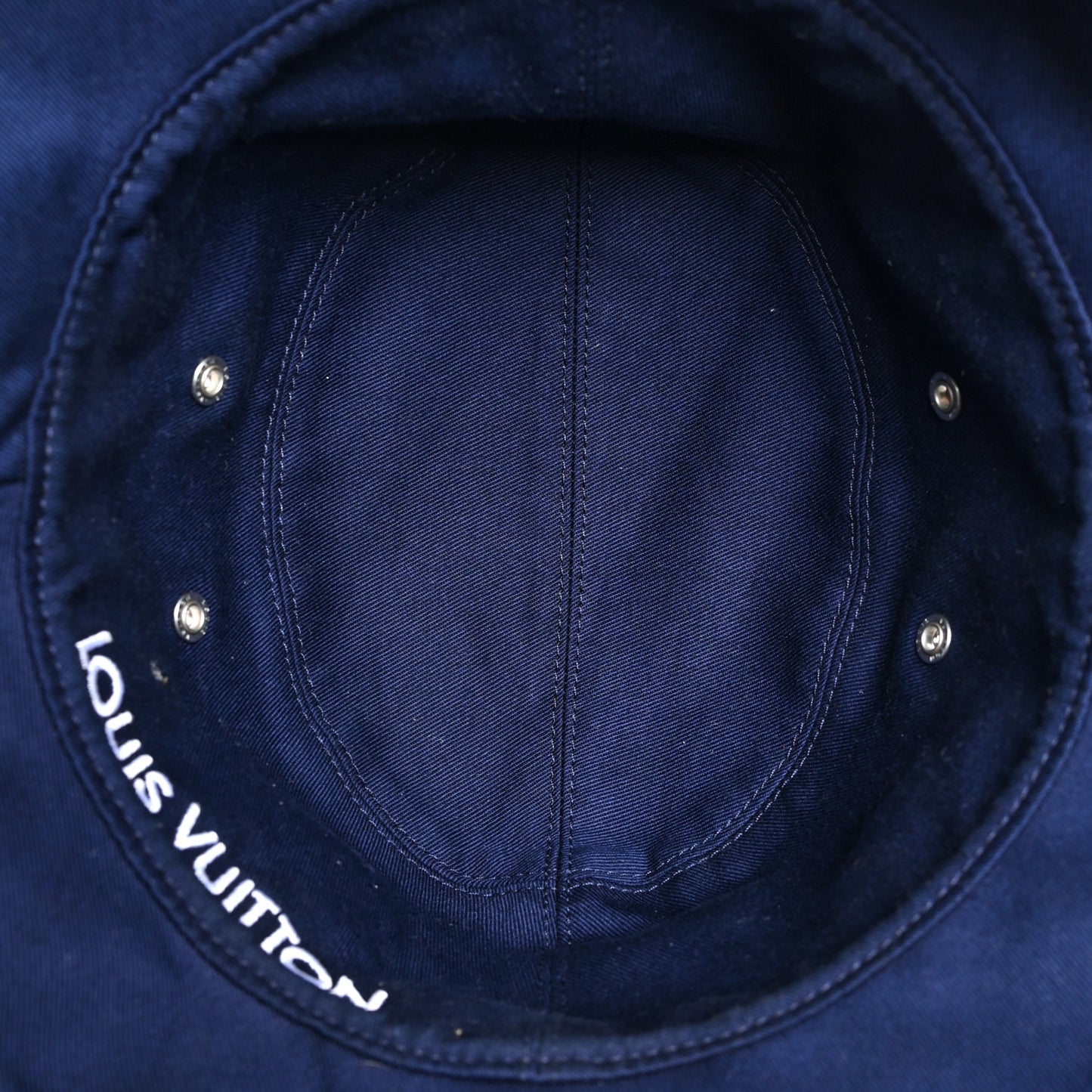Monogram Bandana Bucket Hat 58 Blue