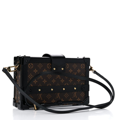 Louis Vuitton Monogram Petite Malle Black 3 of 13