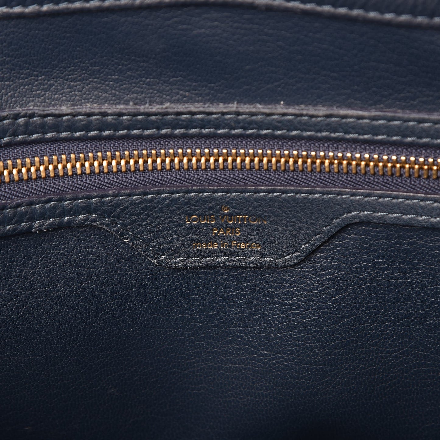 Ostrich Python Majestueux Tote MM Blue