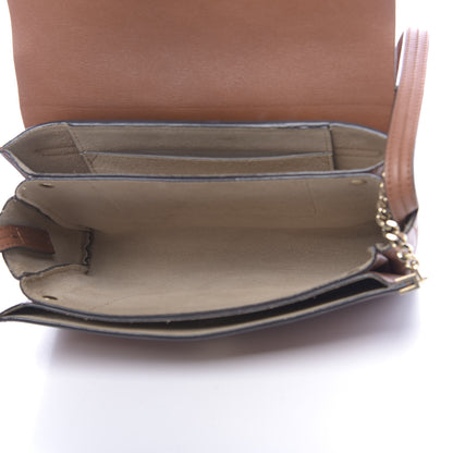 Chloe Suede Calfskin Small Faye Shoulder Bag Tobacco 5 of 14