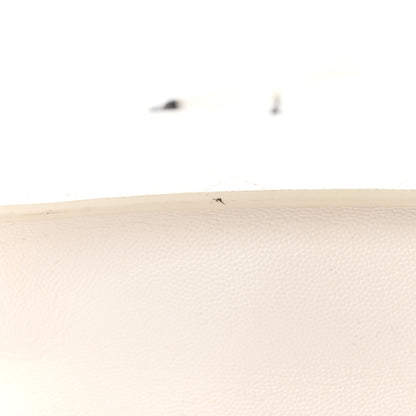 Chanel Caviar Quilted My Everything Large Shopping Tote White Black 11 of 12