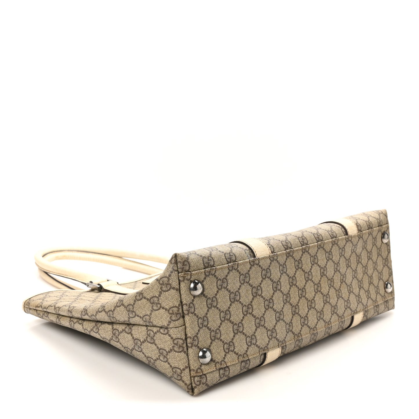 GG Plus Monogram Medium Joy Tote Off White