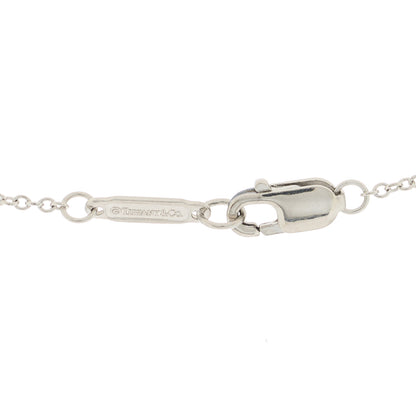 Tiffany Platinum Diamond Swing Drop Pendant Necklace 5 of 6
