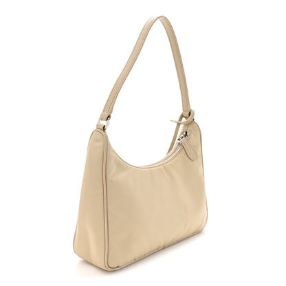 Prada Re-Nylon Saffiano Mini Re-Edition 2005 Bag Deserto 3 of 11