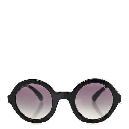 Chanel Acetate Polarized Sunglasses 5441 Black 2 of 7