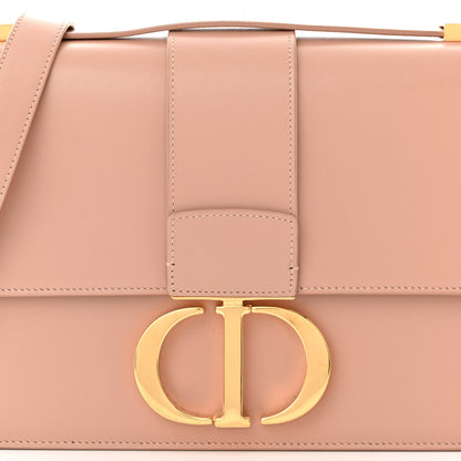 Christian Dior Smooth Calfskin 30 Montaigne Flap Bag Pale Pink 8 of 11