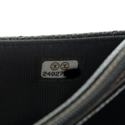Chanel Caviar Quilted Wallet On Chain WOC Dark Green 8 of 8