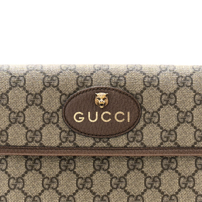 Gucci GG Supreme Monogram Neo Vintage Web Belt Bag Brown 8 of 12