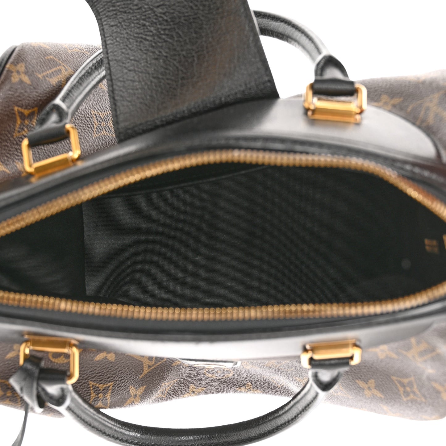Monogram Golden Arrow Speedy Black