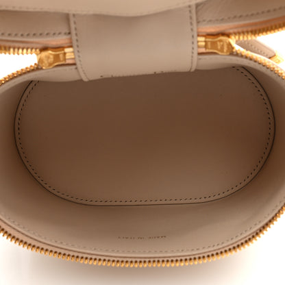 Christian Dior Calfskin CD Signature Vanity Caramel Beige 5 of 9