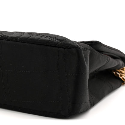 Chanel Satin Coco's Croc 2.55 Reissue 227 Flap Black 10 of 10