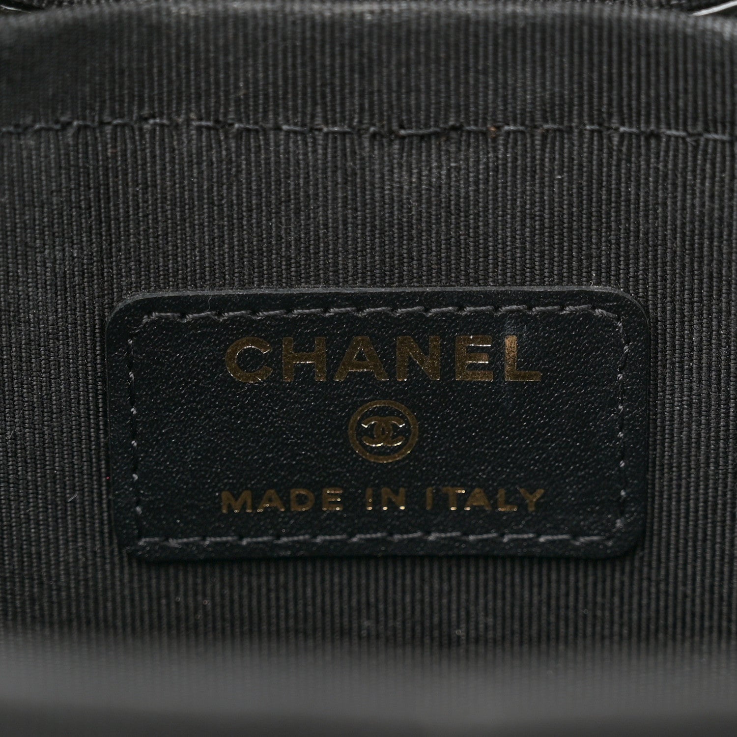 Chanel Patent Quilted Round Clutch With Chain Black 6 of 10
