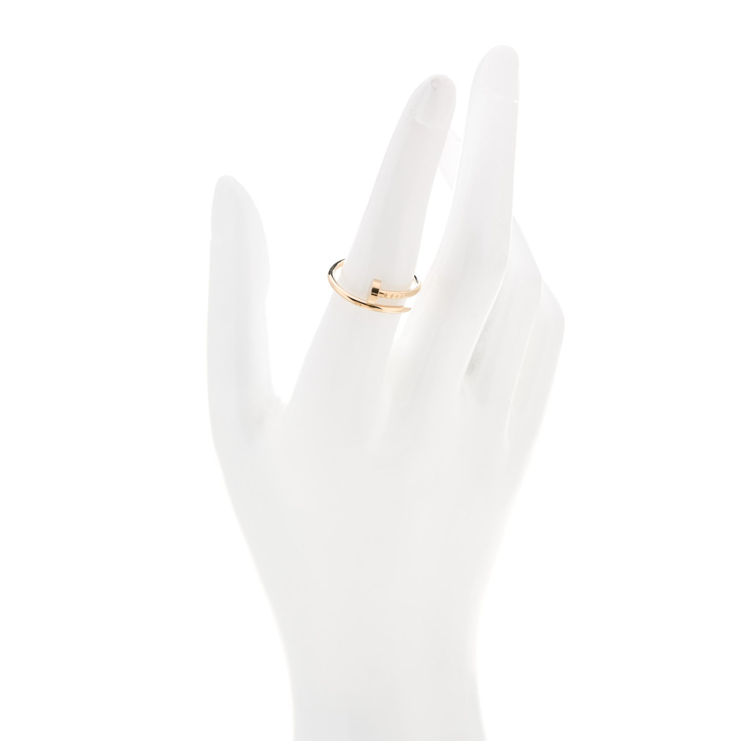 18K Yellow Gold Small Juste Un Clou Ring 56 7.5