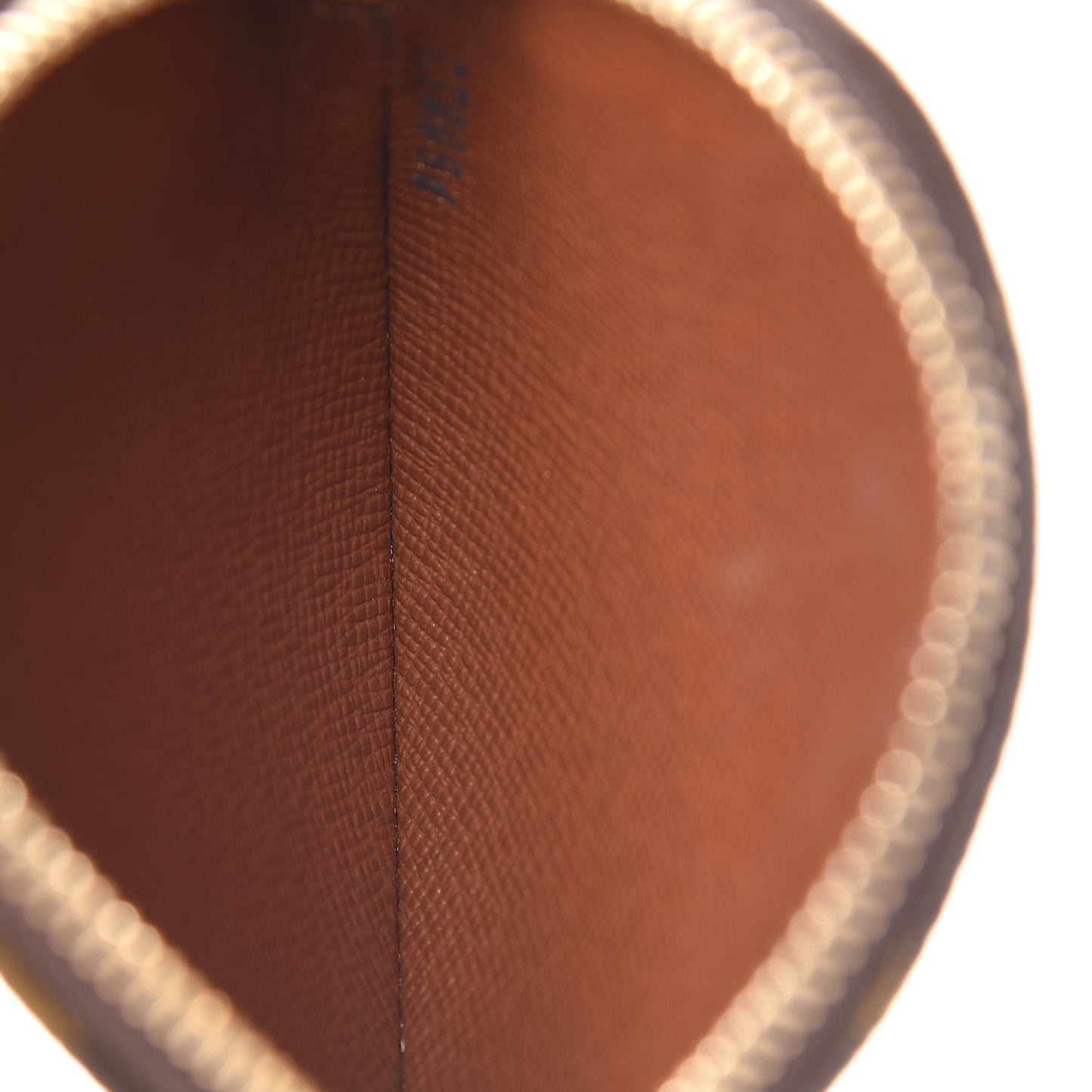 Monogram Round Coin Purse