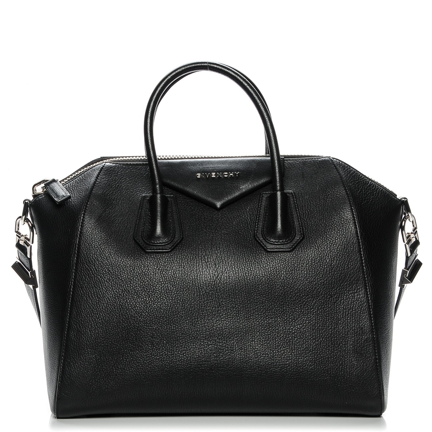 Givenchy Sugar Goatskin Medium Antigona Black 1 of 8