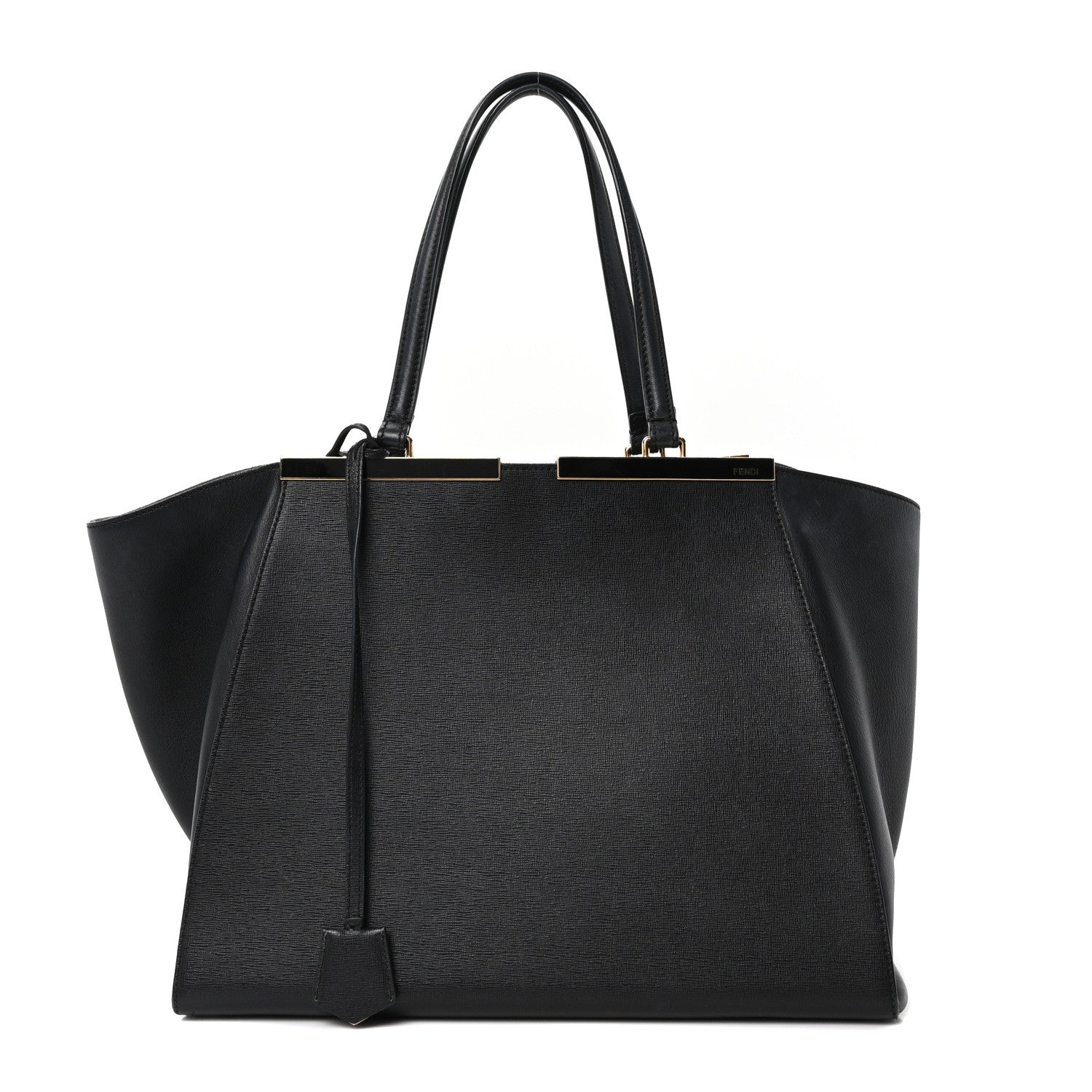 Fendi Vitello Elite Large 3Jours Tote Black 1 of 10