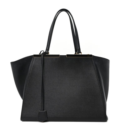 Fendi Vitello Elite Large 3Jours Tote Black 1 of 10