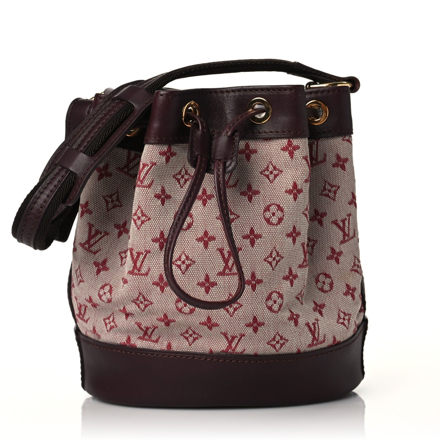 Louis Vuitton Mini Lin Monogram Noelie Cherry 1 of 8