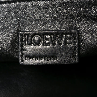 Loewe Snakeskin Medium Puzzle Bag Black 6 of 9