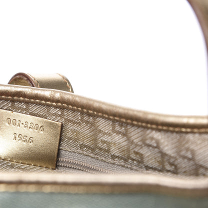 Gucci Metallic Calfskin Jackie O Hobo Gold 6 of 9