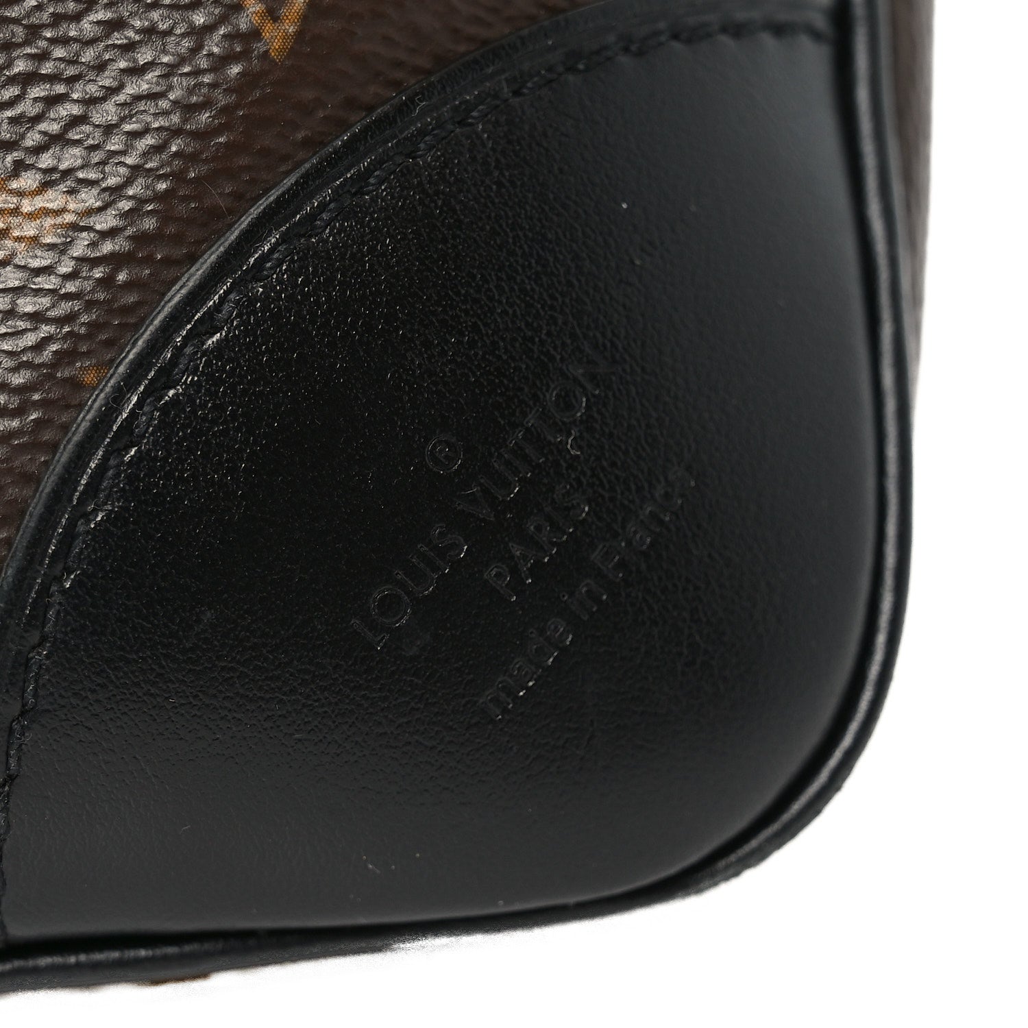 Louis Vuitton Monogram Odeon MM Black 5 of 10