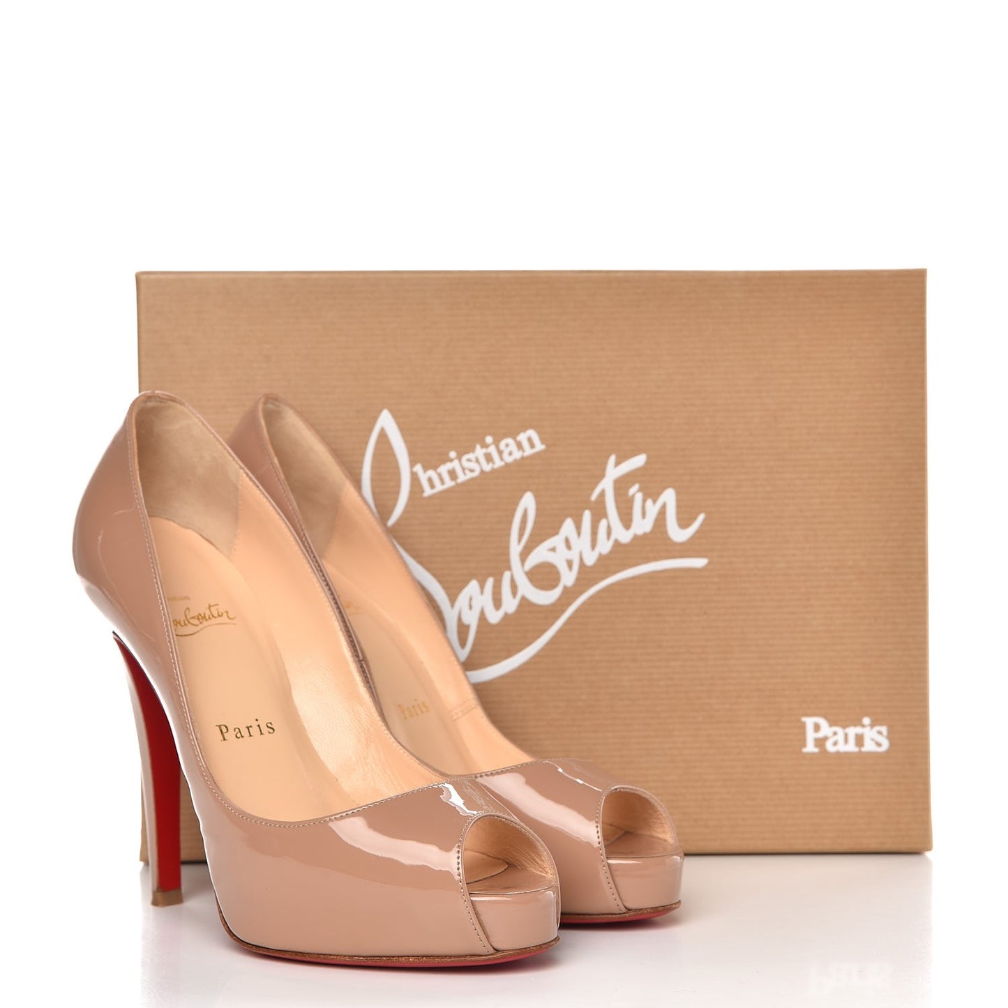 Patent Very Prive 120 Pumps 36 Nude