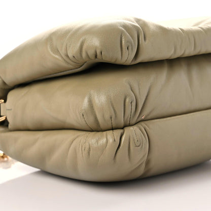 Loewe Lambskin Goya Puffer Bag Dark Green 5 of 11