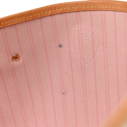 Louis Vuitton Damier Azur Neo Neverfull MM Rose Ballerine 21 of 21