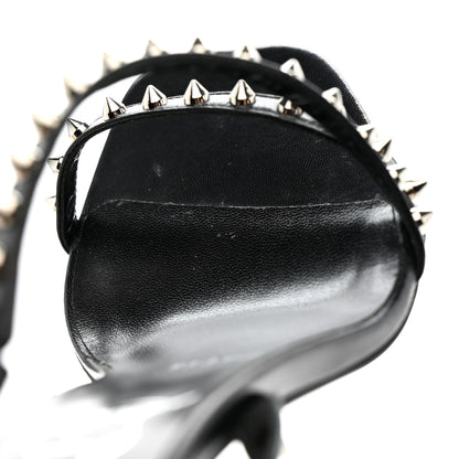 Christian Louboutin Nappa Rosa Condorapik 85 Spike Sandals 38.5 Black 9 of 11
